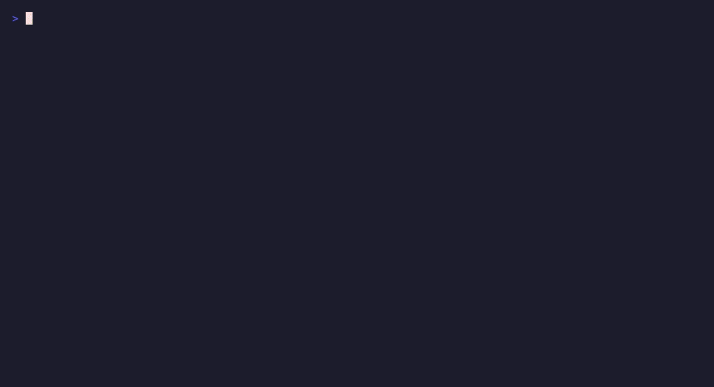 Running paper in a terminal: writing an entry and answering a follow-up question